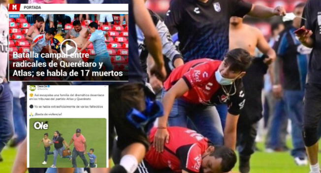 Querétaro vs. Atlas: Así informó la prensa internacional lo ocurrido en el partido