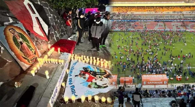 Hinchas de Atlas organizan altar por víctimas