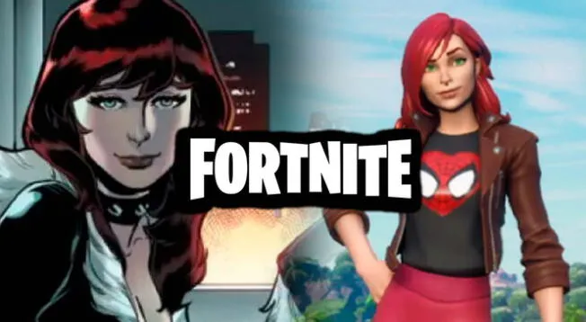 Mary Jane Watson de los cómics llegará pronto a Fortnite