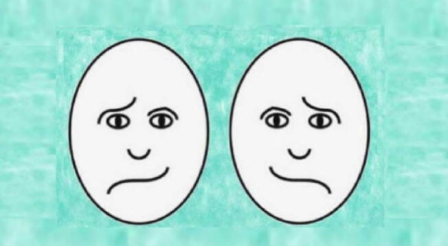 ¿Qué rostro te parece que está contento?: Selecciona una y averigua qué dice sobre ti