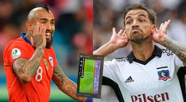 Arturo Vidal celebró doblete de Gabriel Costa con Colo Colo: