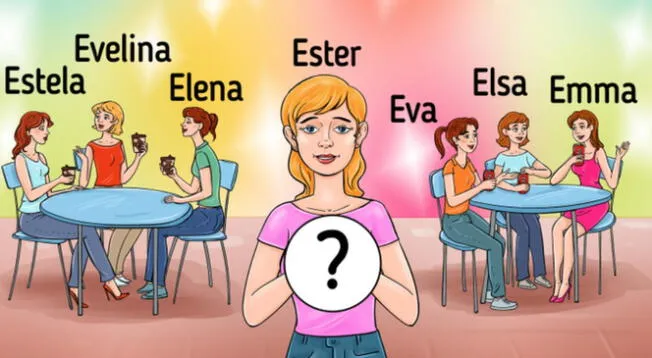 Resuelve el acertijo visual sobre lo que está bebiendo Ester en la imagen.