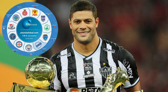 Hulk, la máxima estrella del Atlético Mineiro.