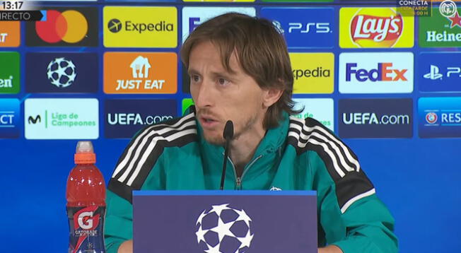 Luka Modric se perfila como titular para partido ante PSG por Champions League