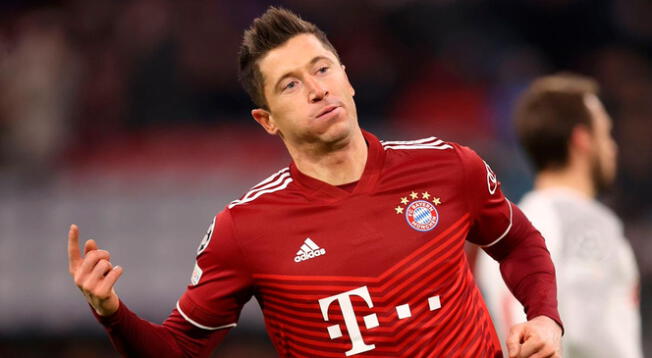 Robert Lewandowski anotó un hat trick a favor de Bayern Múnich