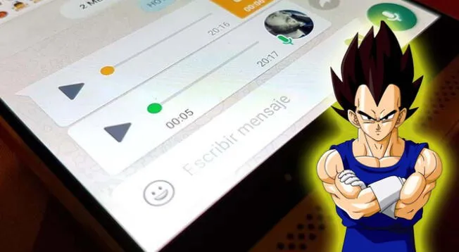 WhatsApp: ¿cómo mandar audios con la voz de Vegeta de Dragon Ball Super?