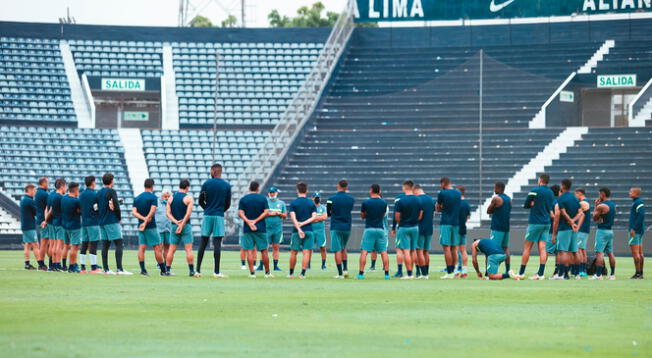 Alianza Lima trabajó en Matute con miras al partido ante Melgar