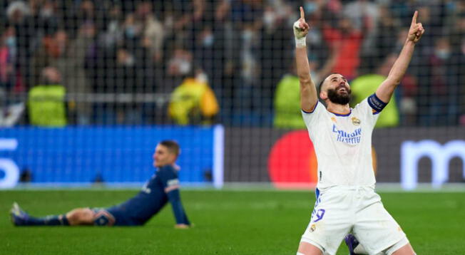 Karim Benzema firmó un 'Hat-Trick' en solo 20 minutos.