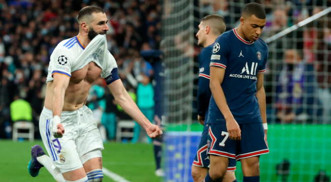 Karim Benzema sorprendió en redes sociales al publicar una foto con Mbappé