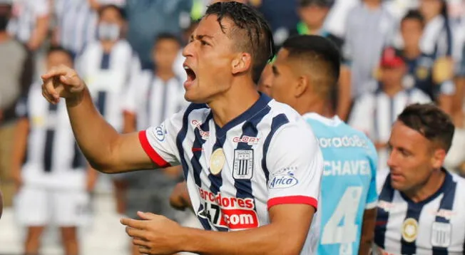 Cristian Benavente jugaría su primer partido de titular con Alianza Lima