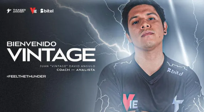 Vintage es el nuevo coach y analista de Thunder Awaken