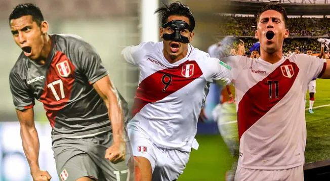 Delanteros de la Selección Peruana