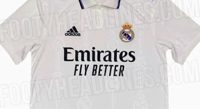 Se filtro la nueva camiseta principal del Real Madrid
