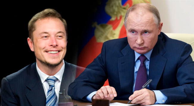 Elon Musk desafía a Vladimir Putín para ponerle fin a su invasión Ucrania