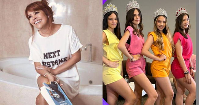 Magaly acusa aJessica Newton de favoritismos en Miss Perú La Pre: “le gusta vincularse a ese tipo de gente”