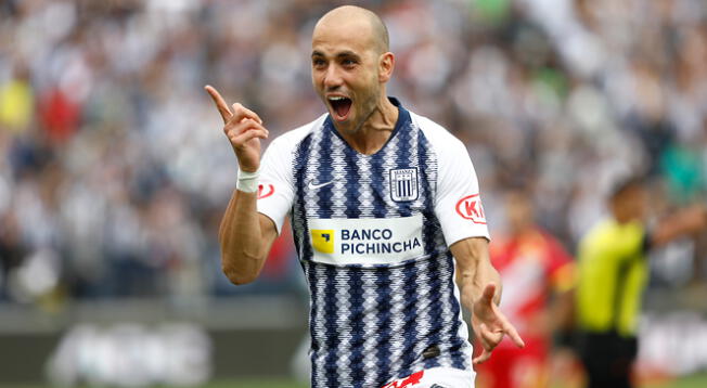 Federico Rodríguez con camiseta de Alianza Lima en 2019