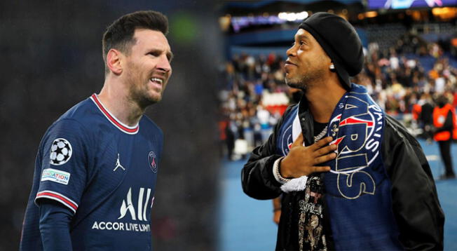 Ronaldinho salió en defensa de Messi por las duras críticas que recibió