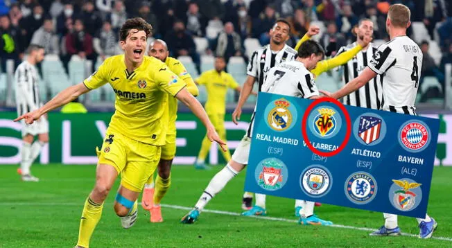 Villarreal clasificó a cuartos de final de la UEFA Champions League