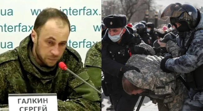 Soldado de Rusia llora y pide perdón en televisión de Ucrania.