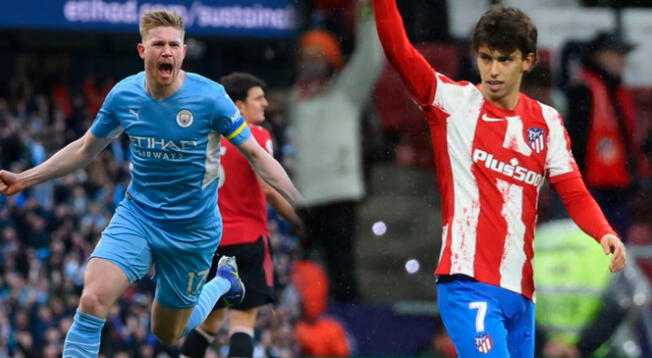 Manchester City y Atlético Madrid afrontarán los cuartos de final de Champions League