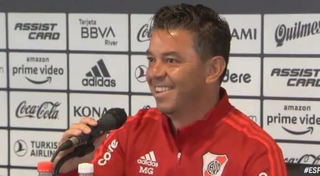 Marcelo Gallardo dejó sin preguntas a los periodistas al revelar el once de River Plate