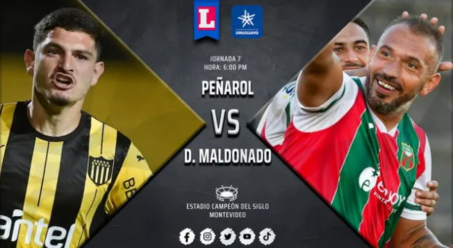Peñarol vs. Deportivo Maldonado jugarán por el Campeonato Uruguayo