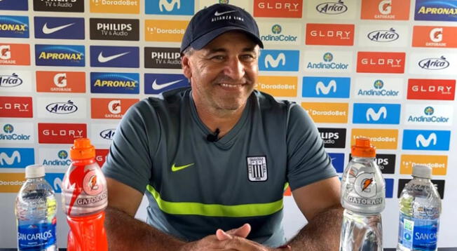 Carlos Bustos deposita toda su sabiduría en la mejoría de Alianza Lima