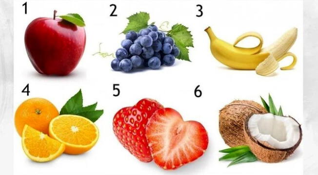 ¿Qué fruta prefieres? el test psicológico que revelará qué es lo que menos te gusta de ti ¿Qué fruta prefieres? el test psicológico que revelará qué es lo que menos te gusta de ti