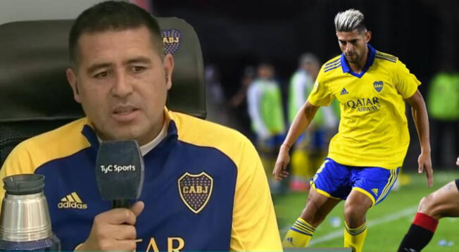 Juan Román Riquelme llenó de elogios a Carlos Zambrano tras ganar el clásico