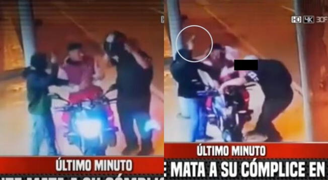 Huacho: Delincuente asesina casualmente a su cómplice durante un asalto - VIDEO