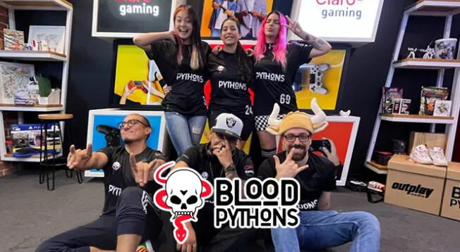 Blood Pythons presenta a su equipo de creadores de contenido