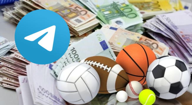 Canales de apuestas deportivas en Telegram.