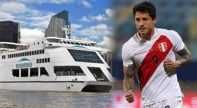 Hinchas peruanos viajaron en barco para alentar a la Selección Peruana