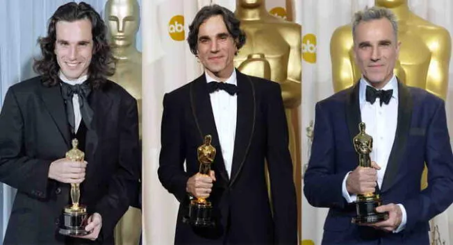 Daniel Day-Lewis es el actor con más estatuillas en la historia de los Premios Oscar.