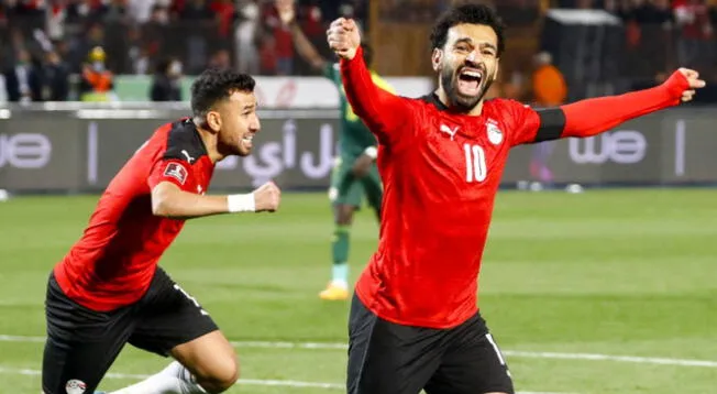 Mohamed Salah fue titular los 90 minutos en Egipto.