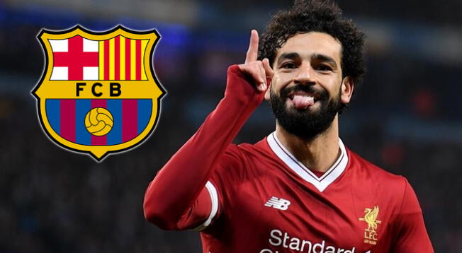 Salah podría fichar por Barcelona en el próximo mercado de pases