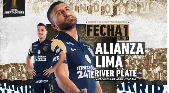 Alianza Lima anunció partido con River Plate por la Copa Libertadores