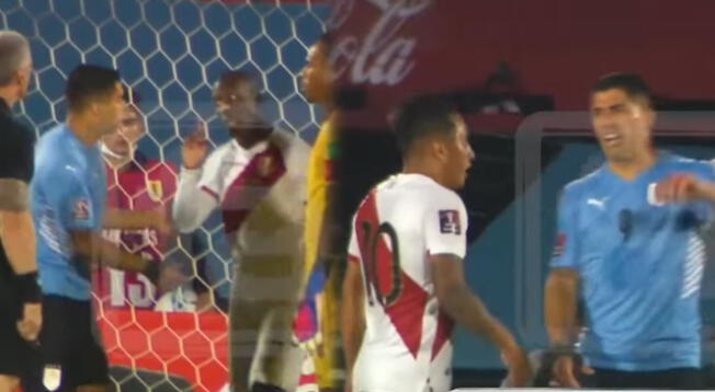 Luis Suárez se dijo de todo con Advíncula y Cueva en el Perú vs. Uruguay