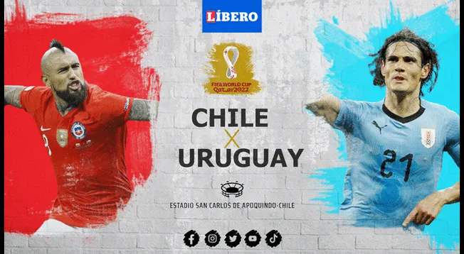 Chile recibe a Uruguay por un lugar en el repechaje.
