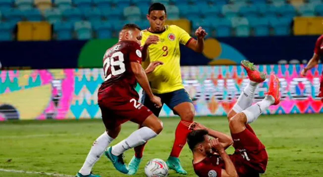 Colombia derrota a Venezuela por las Eliminatorias
