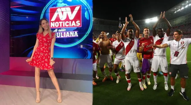 Juliana Oxenford responde a usuario que le dijo que no tendría público por el Perú vs. Paraguay