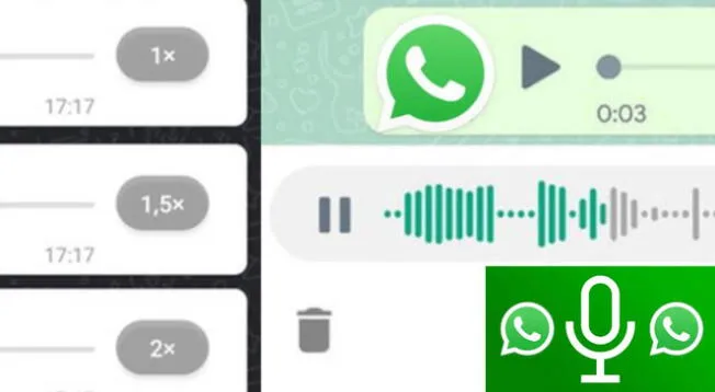 WhatsApp: Descubre las 5 funciones de los mensajes de voz que te hacen más fácil su grabación y reproducción