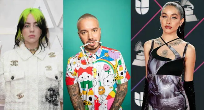 J Balvin, María Becerra y Billie Eilish serán algunos de los artistas que presentarán su show en los Grammy 2022