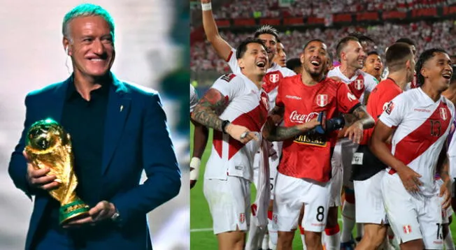 Deschamps quiere enfrentar a Perú en Qatar 2022