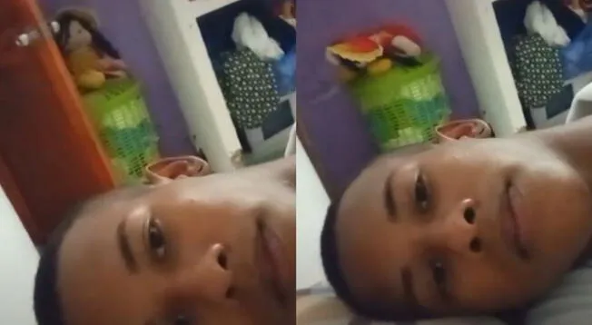 Joven registra suceso paranormal en su habitación y aterroriza a miles en redes - VIDEO