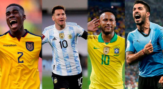 Conoce el fixture completo de Argentina, Brasil, Uruguay y Ecuador