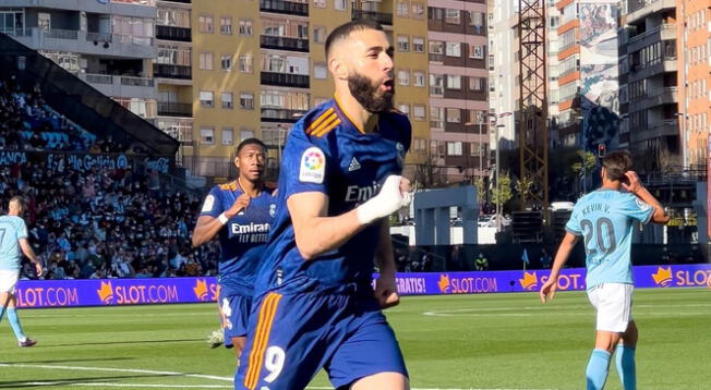 Karim Benzema anotó los goles para la victoria de Real Madrid