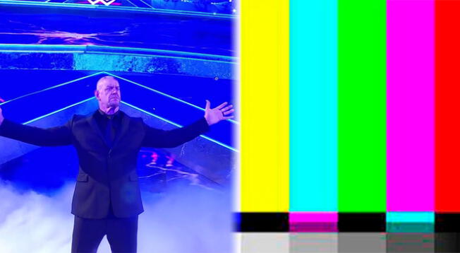 Undertaker fue inducido al Hall Of Fame en Wrestlemania y la señal de Fox Sports se cayó