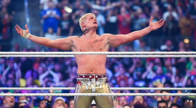 Cody Rhodes volvió a la WWE en WrestleMania 38