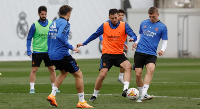 Real Madrid se prepara para duelo ante Chelsea por la Champions League